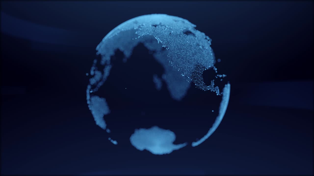 primer plano del punto del mapa del mundo