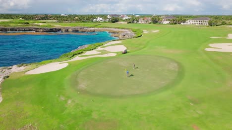 los corales golf course with ocean views, punta cana