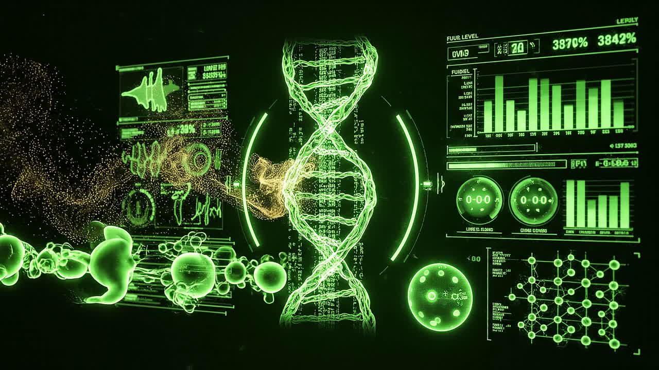 Holographic DNA Structure and Scientific Data Visualization