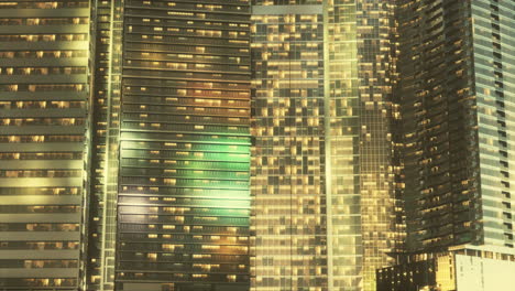 the new york city in the night