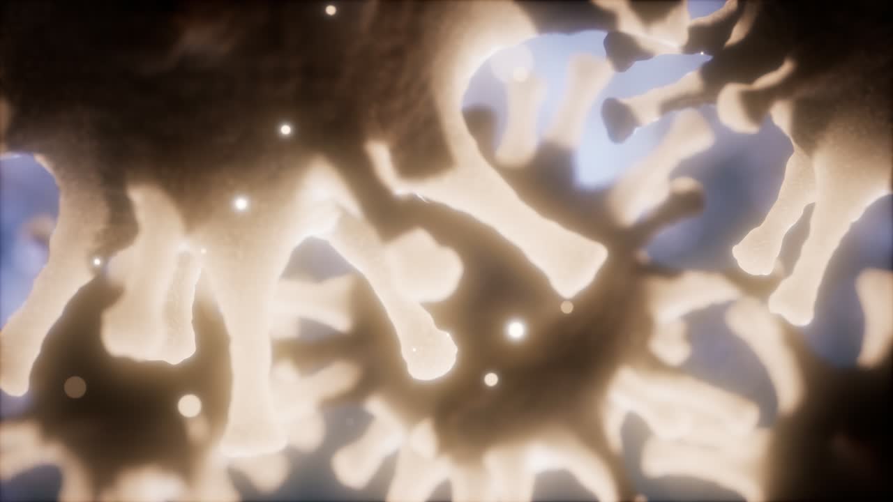 concepto de virus respiratorio coronavirus ncov