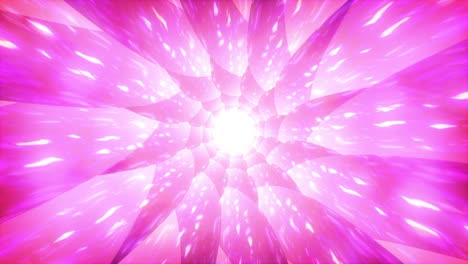 beautiful meditative pink abstract  lotus flower stylization. fairy spiral floral tunnel loop background