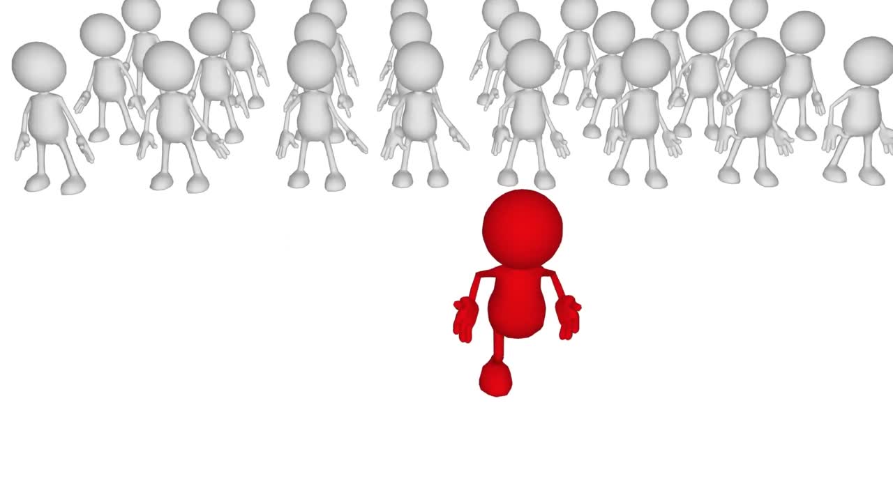 팀 리더십 개념 애니메이션