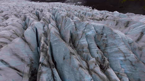 Svinafellsjökull-Gletscher-In-Vatnajökull,-Island.