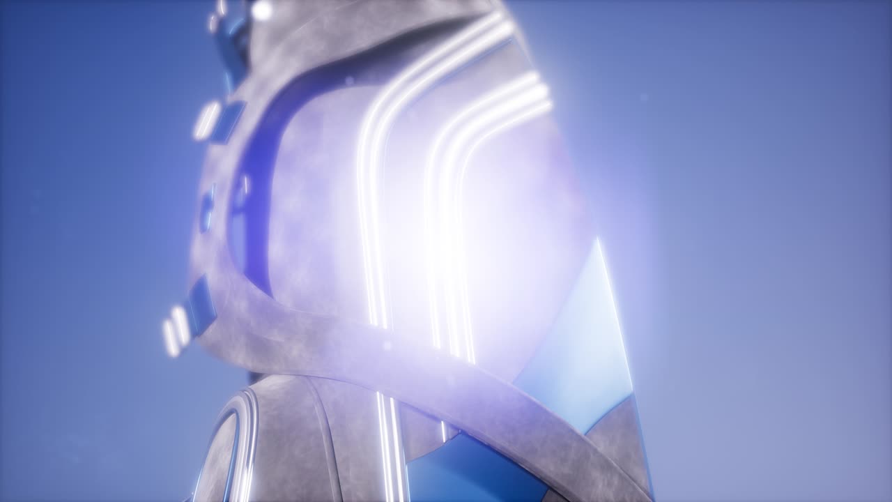 4k super cámara lenta putter de golf en una bolsa de golf