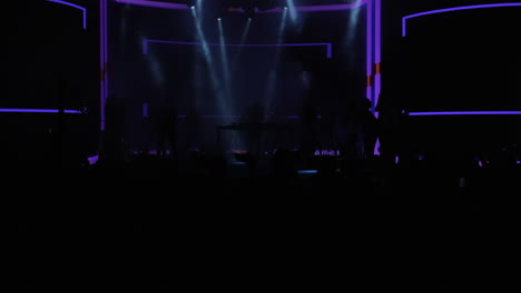 concert silhouettes
