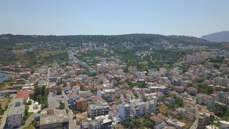 Vista-Panorámica-Del-Barrio-De-Chalepa-En-Chania,-Creta