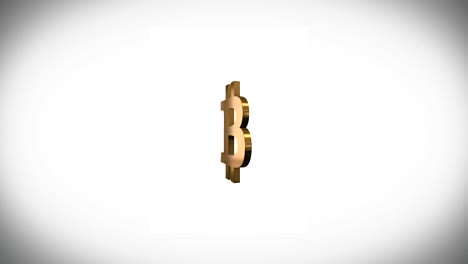 gold bitcoin symbol