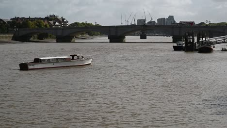 view towards putney bridge and wandsworth in september, london, united kingdom