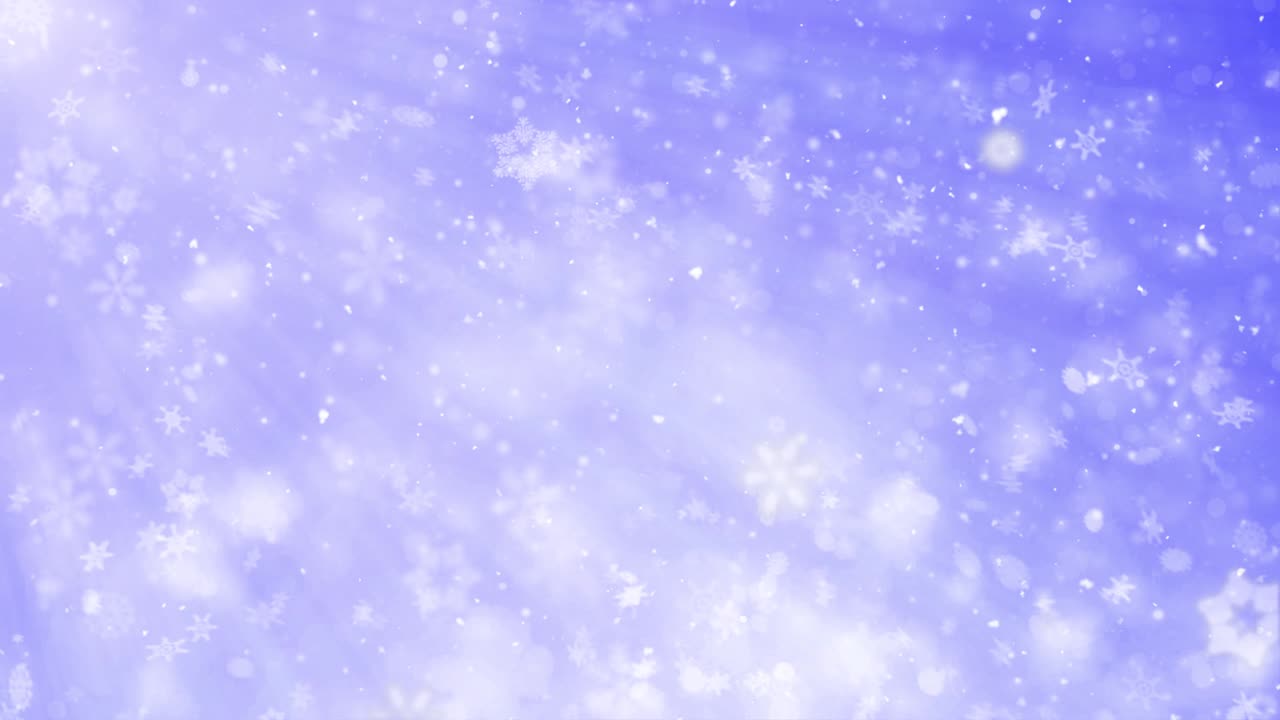 冬の雪片の背景