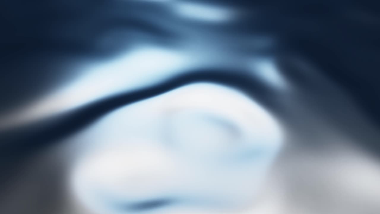 Abstrakt blå og hvid bølgende flydende bevægelsesbaggrund