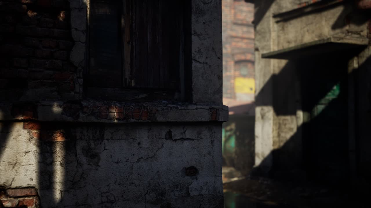 오래된 버려진 공장을 파괴했습니다.