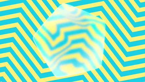 minimalist abstract animated yellow line background