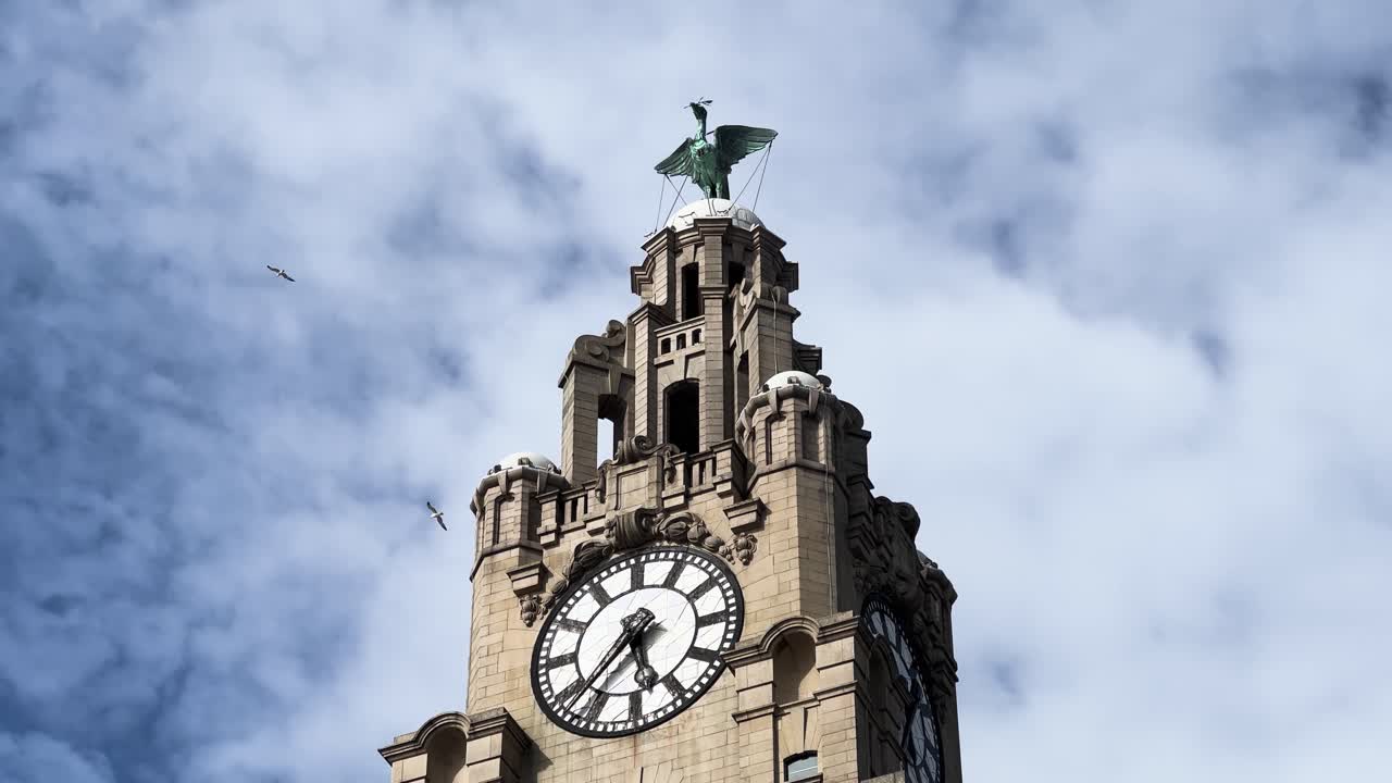Liverpool Royal Liver Building Clock Tower Batman Filming Location