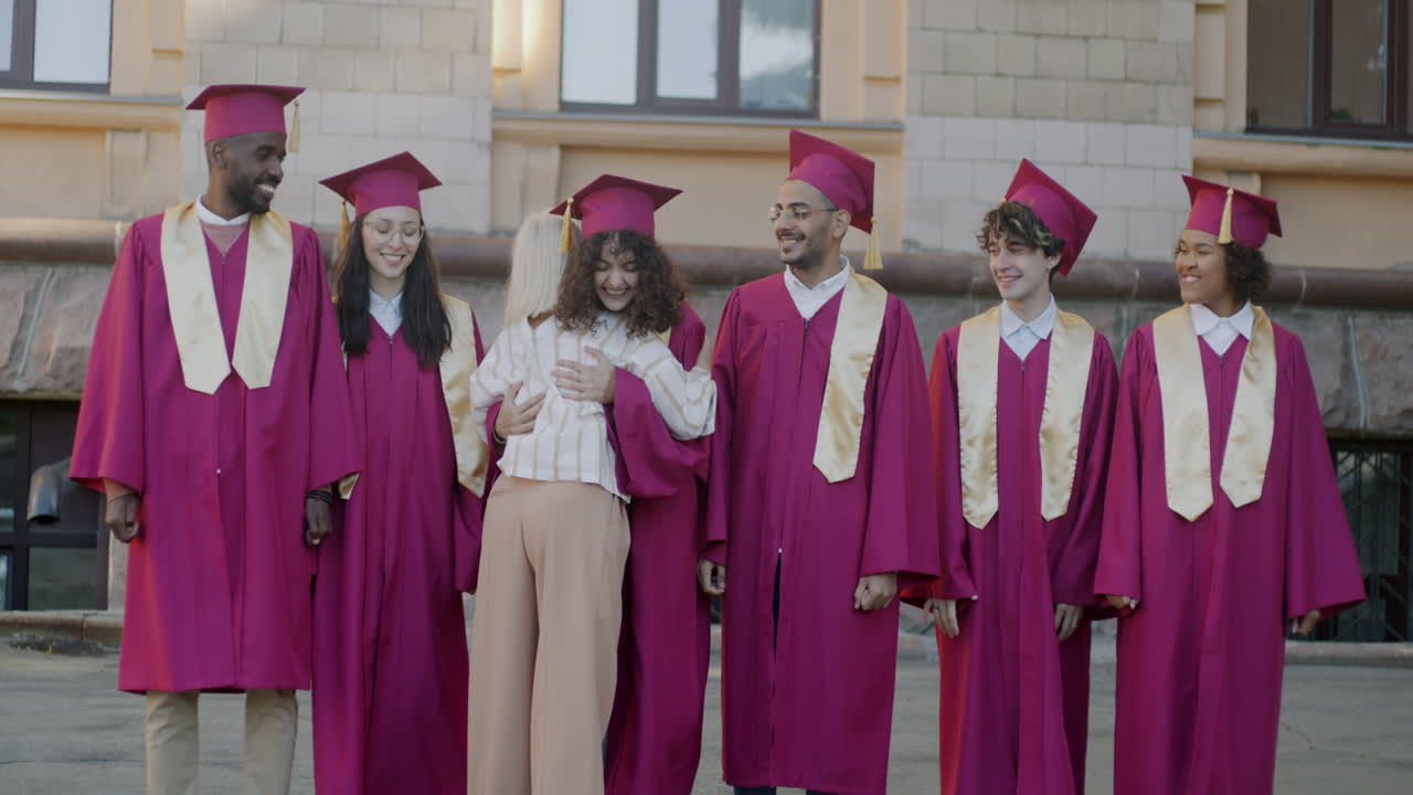 celebración del día de la graduación