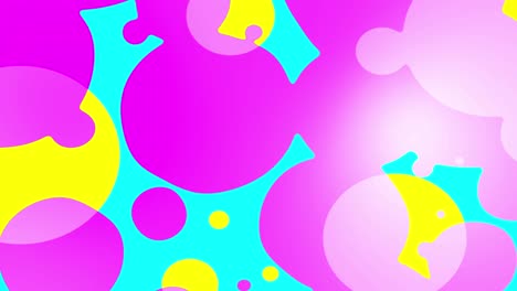 animación de burbujas que suben a la superficie. gráficos en movimiento.