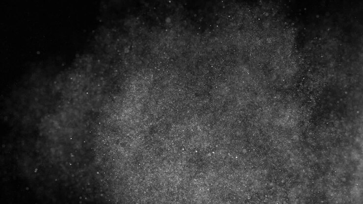 abstrakte digitale animation weißer lärm auf schwarzem hintergrund.