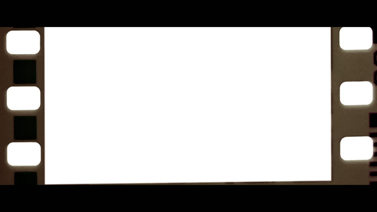 Real 35mm film anamorphic frame  overlay - clean