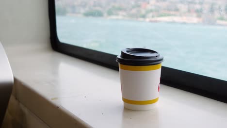 coffee on a ferry ride
