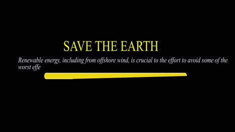 campaña para salvar la tierra y el cambio climático