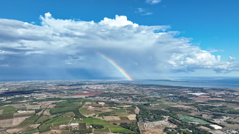 aerial delight: montpellier, its vineyards, the mediterranean, and the surprise