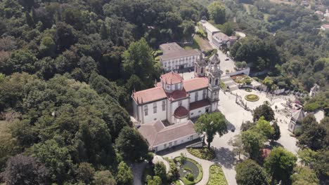 bom jesus do monte sanctuary and gardens, braga in portugal