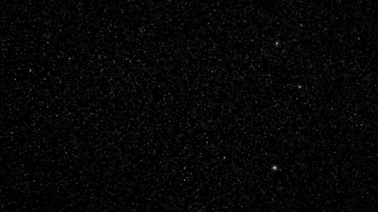 Night Sky View of a Constellation