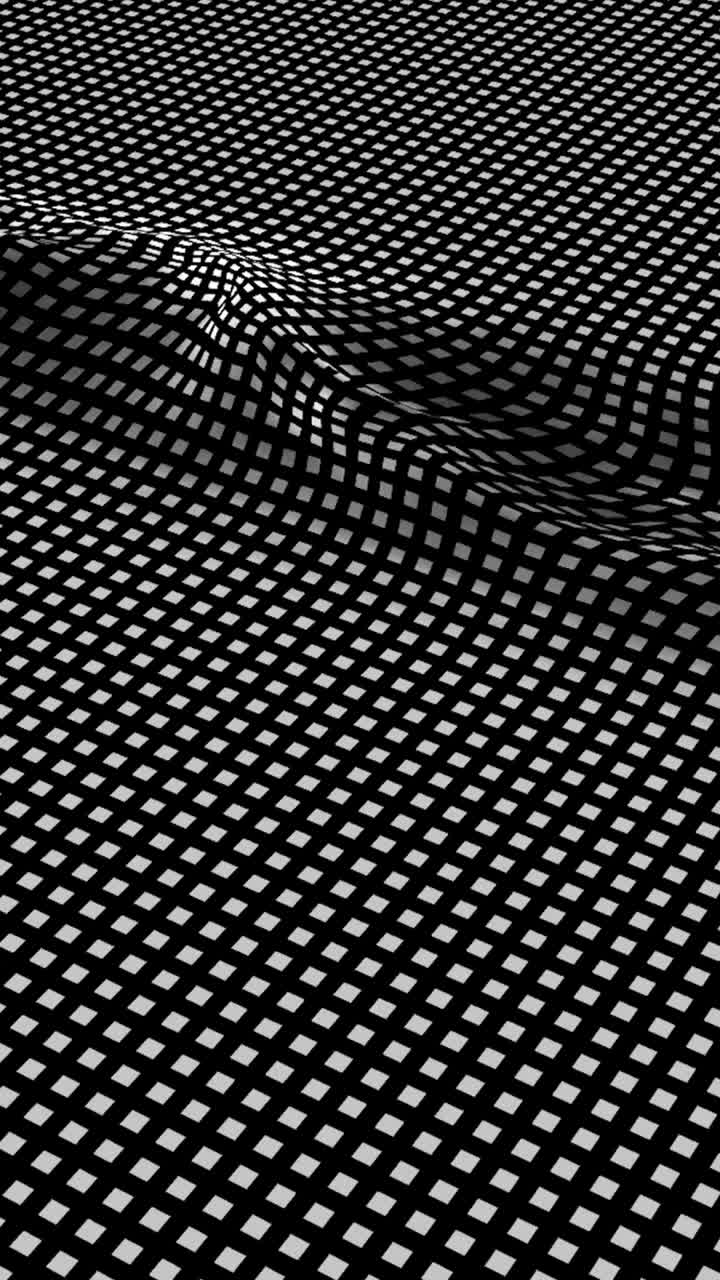 Abstract black and white grid pattern