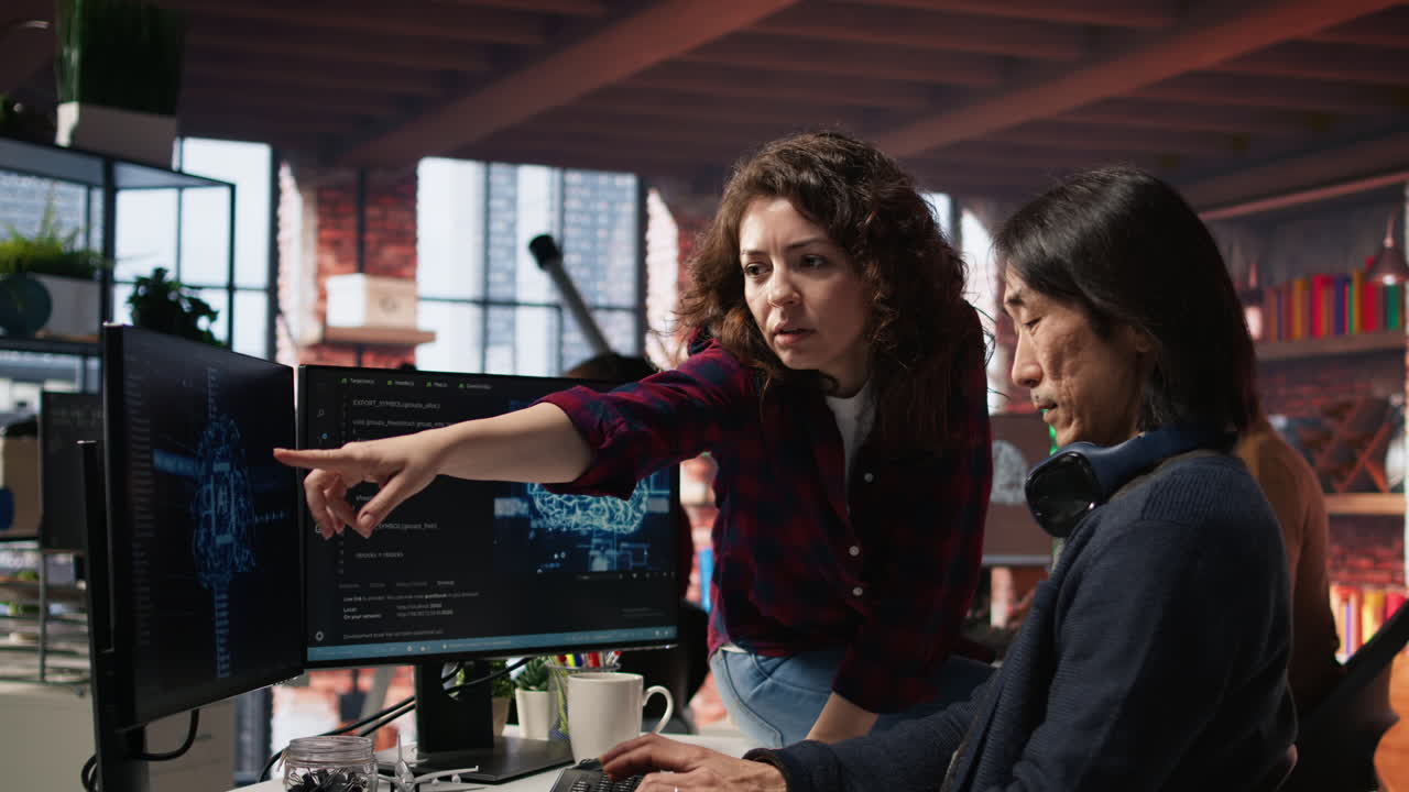 empleado de una empresa de tecnología de inteligencia artificial pide ayuda al gerente