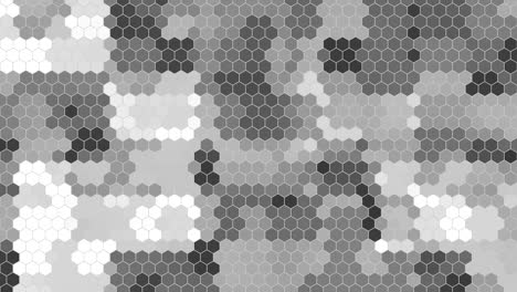 abstract grey hex background.