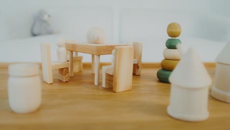 wooden toy set