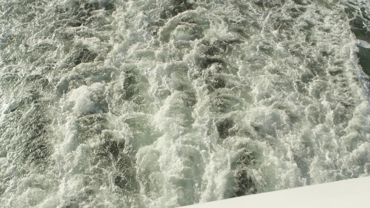 Foamy Water Surface