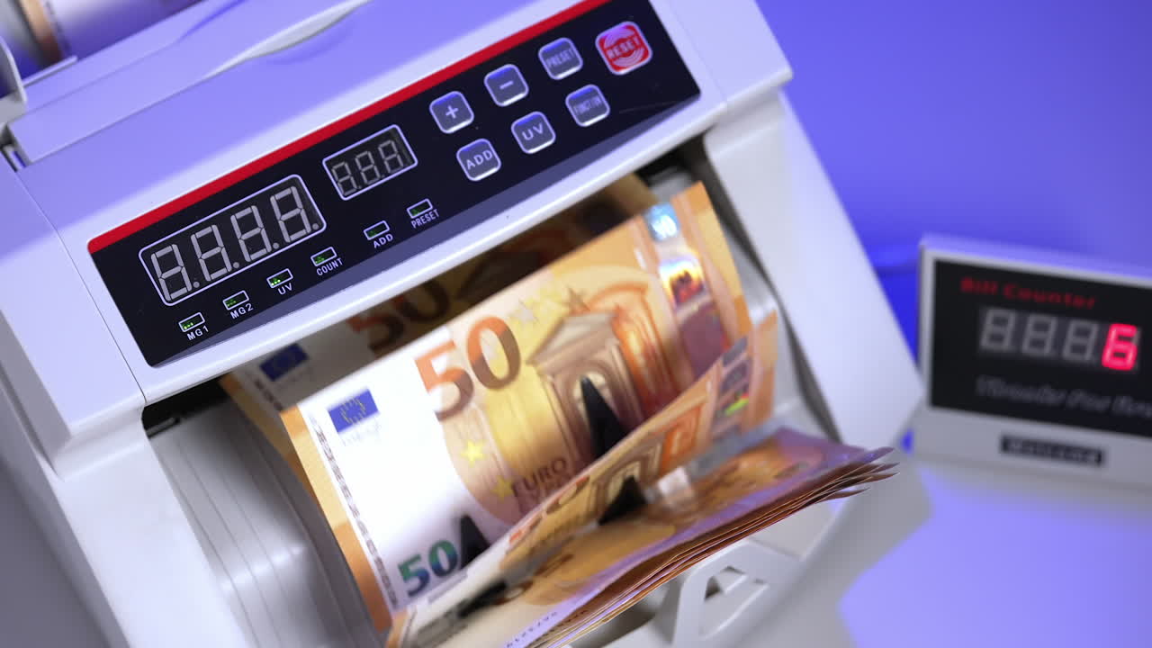 Modern currency banking system. Investment financial economic equipment.