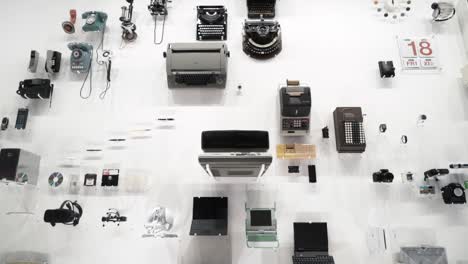 exposición de tecnología antigua