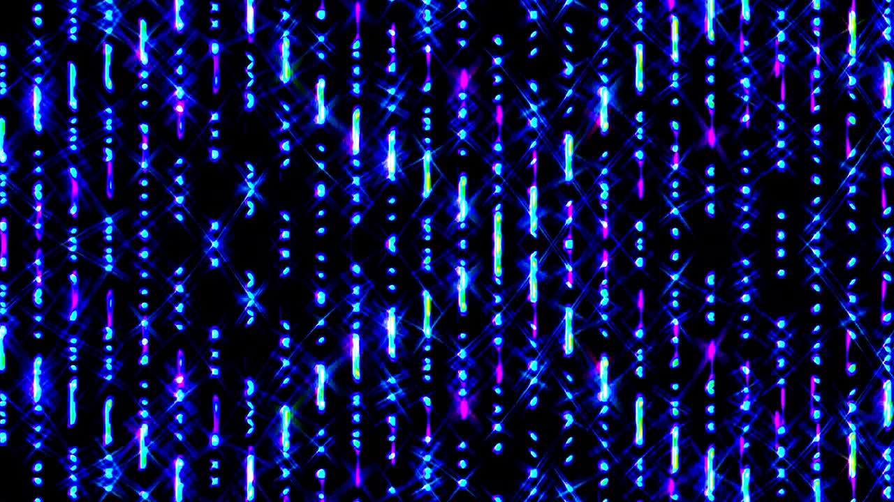 Abstract background 3D liquid lines in a multicolor