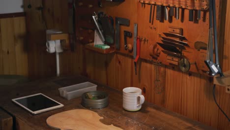 del taller de un fabricante de violines