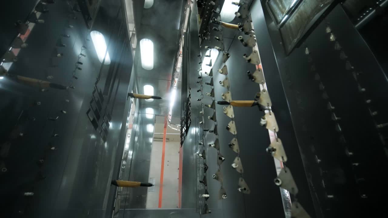 Industrial Painting Process of Metal Parts