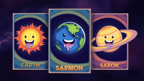 cartoon planets