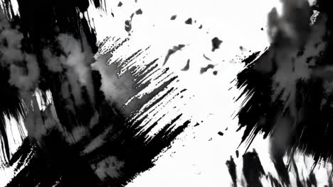 pintura abstracta con tinta