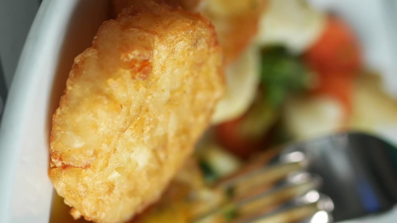 Close-up of Fried Food