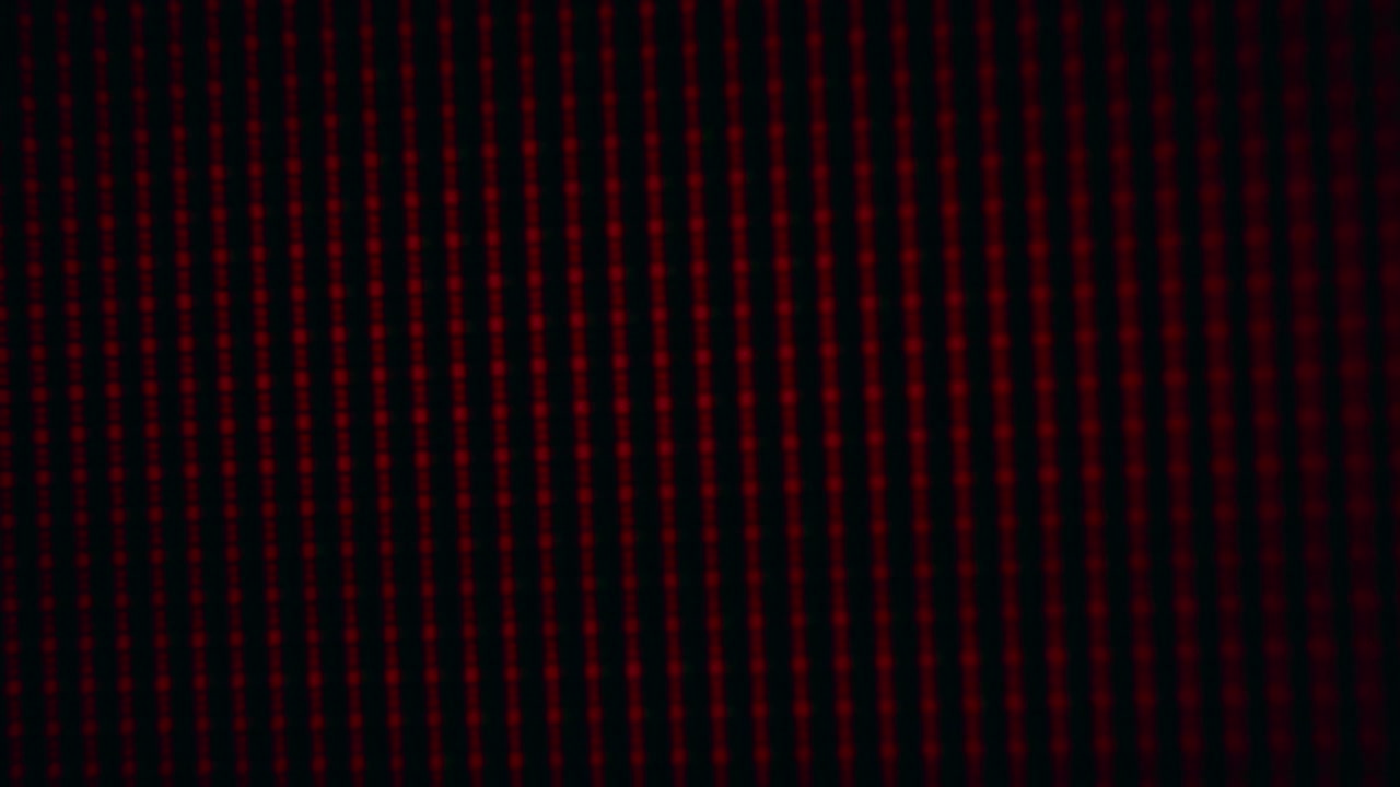 Close-up monitor television pixels macro shot