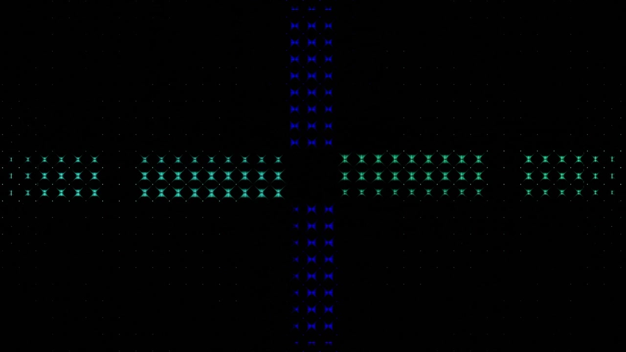 Abstract Glowing Pattern