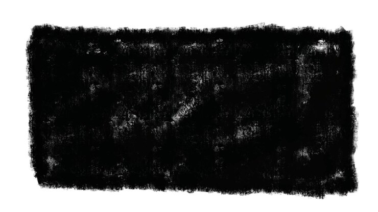 Sovrapposizione di cornice rettangolare grunge nera su sfondo bianco
