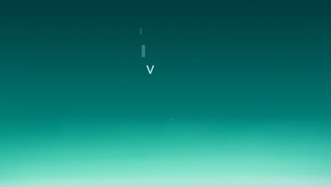 animation of light bulb with business text on green background