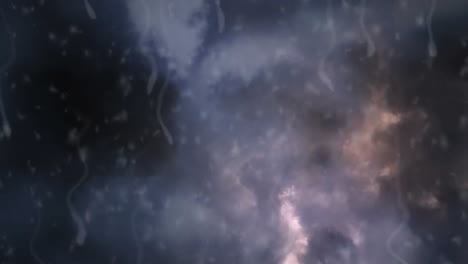 window view of a storm
