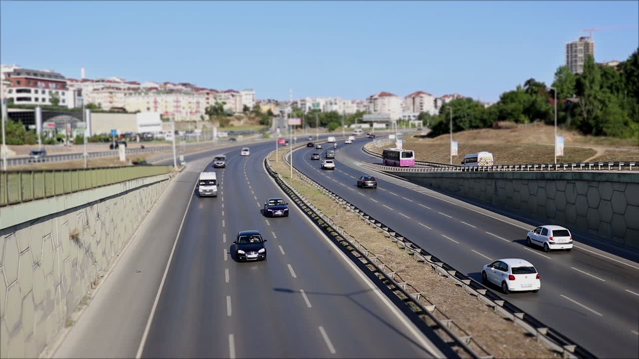 tráfico de coches de lapso de tiempo 2