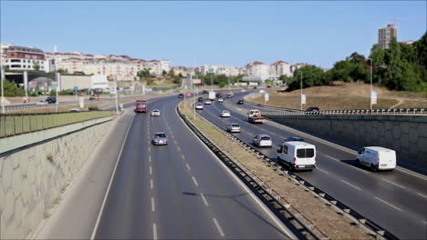 tráfico de coches de lapso de tiempo 2