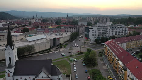 Ciudad-Impresionante-Ciudad-De-Miskolc,-Hungría