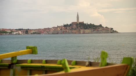 Ciudad-Costera-De-Rovinj,-Condado-De-Istria-En-Croacia