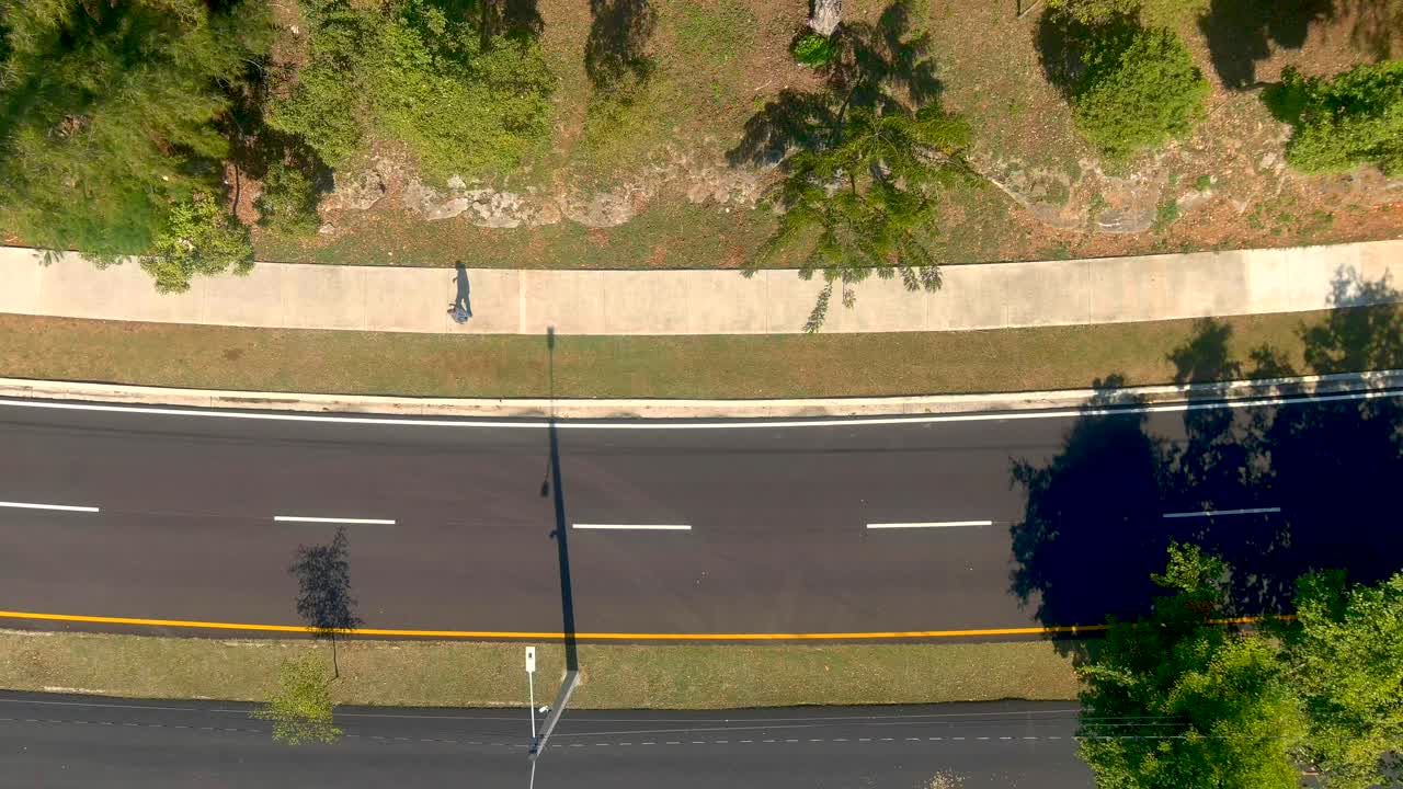 mirador sur park의 공중 촬영, 화창한 날